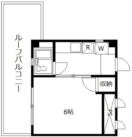 ミキハイツの物件間取画像